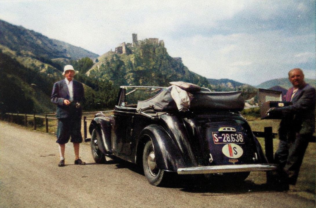 Obrázok k článku Rupert Schreiber na historickom výlete okolo Strečna v roku 1939