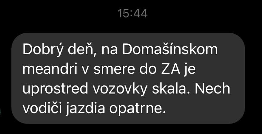 Obrázok k článku ️ VÝSTRAHA ️

Aktuálne nám prišlo